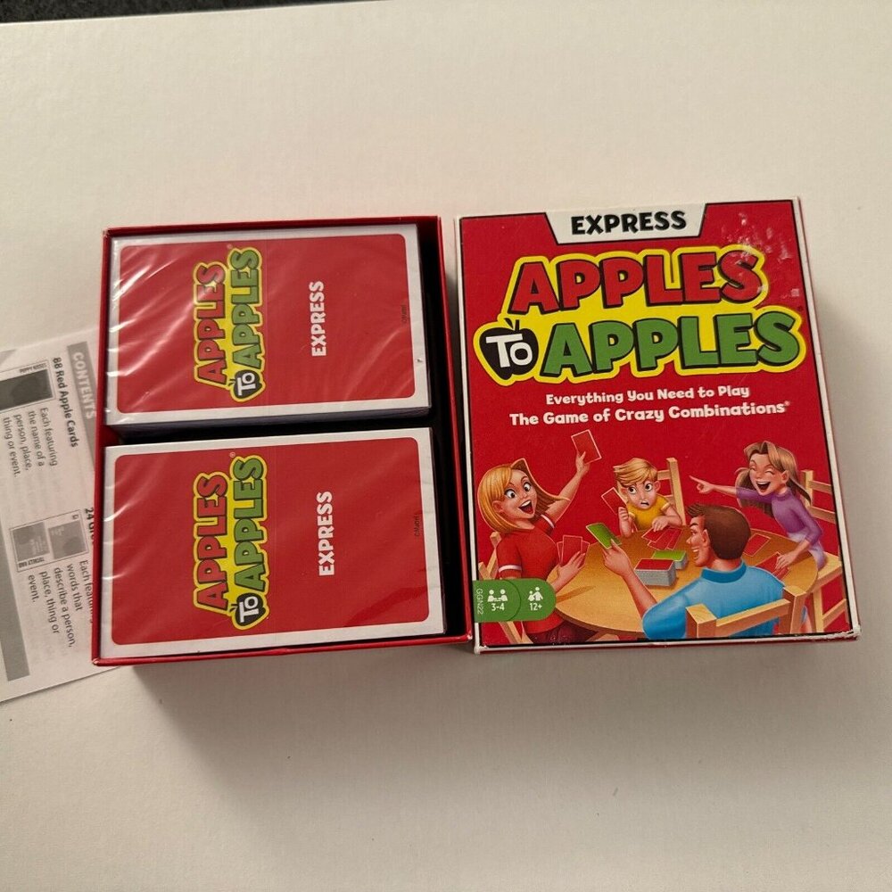 New Apples To Apples Express Card Game BV6